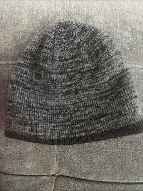 Heathered Gray Knit Beanie
